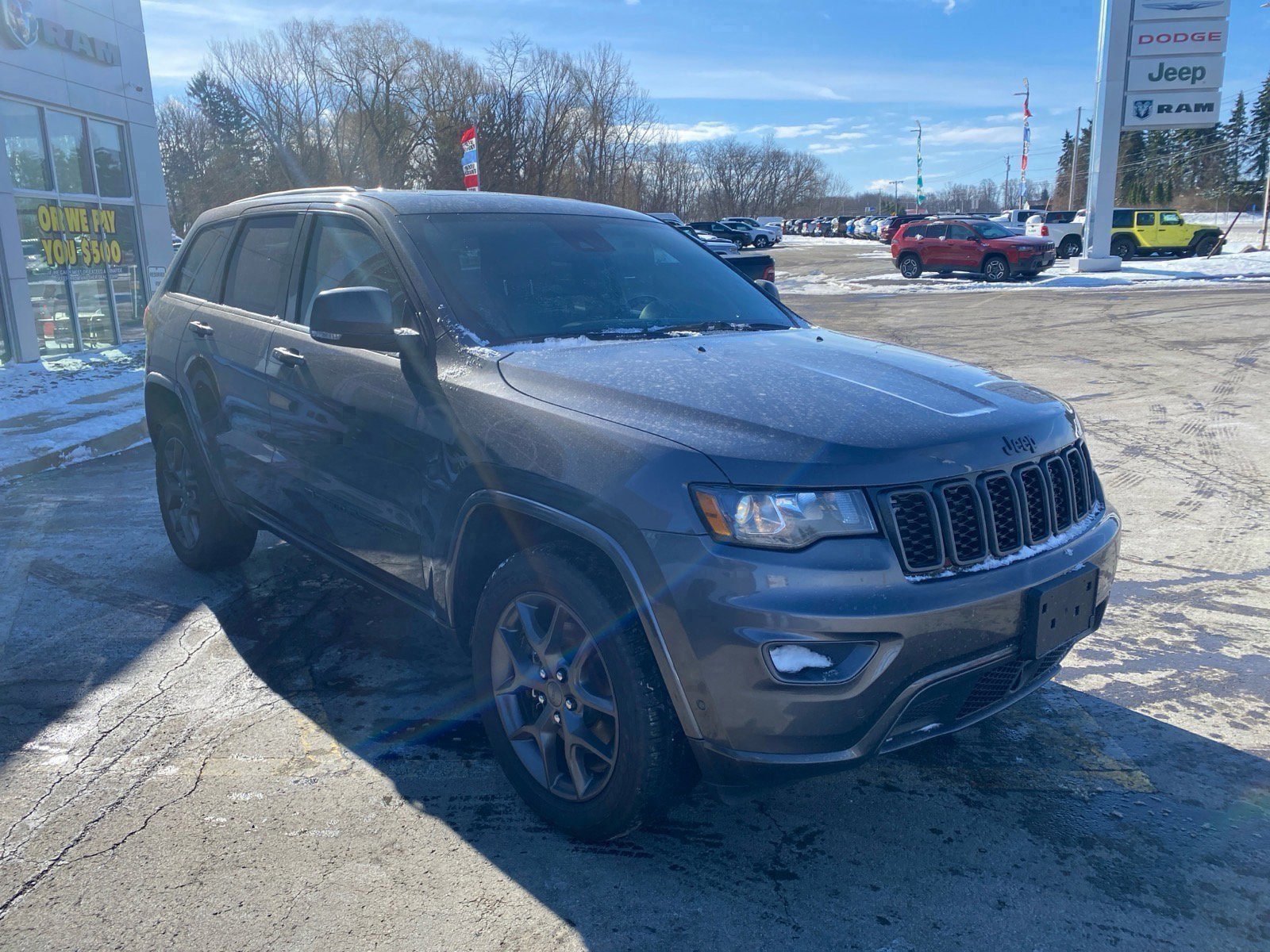 Used 2021 Jeep Grand Cherokee Limited w/ Quick Order Package 2GK 80th AWD/4WD image 7