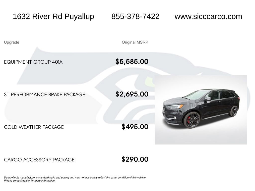 Used 2019 Ford Edge ST w/ Equipment Group 401A image 5