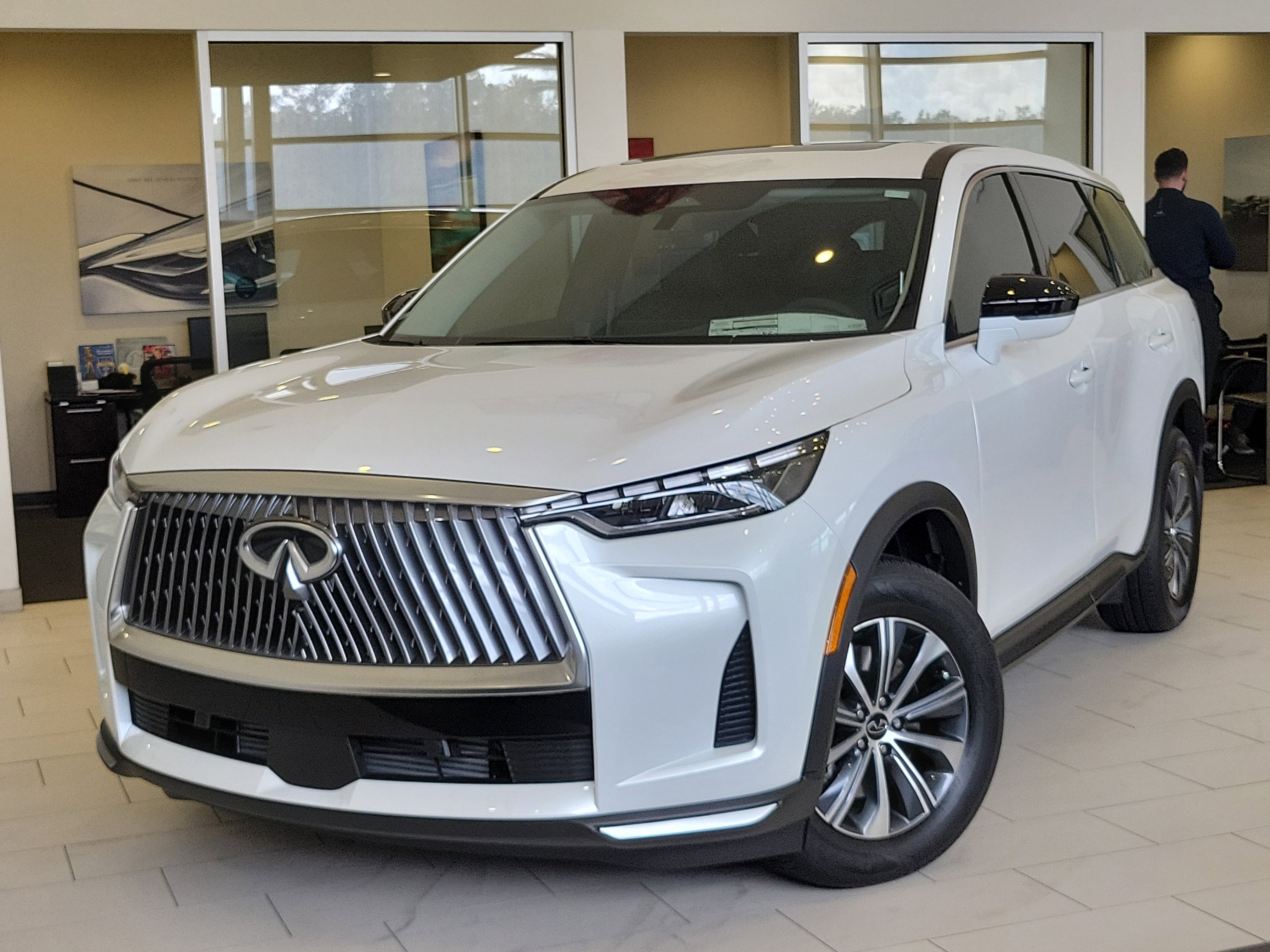 New 2026 INFINITI QX60 Pure w/ Cargo Package FWD image 1