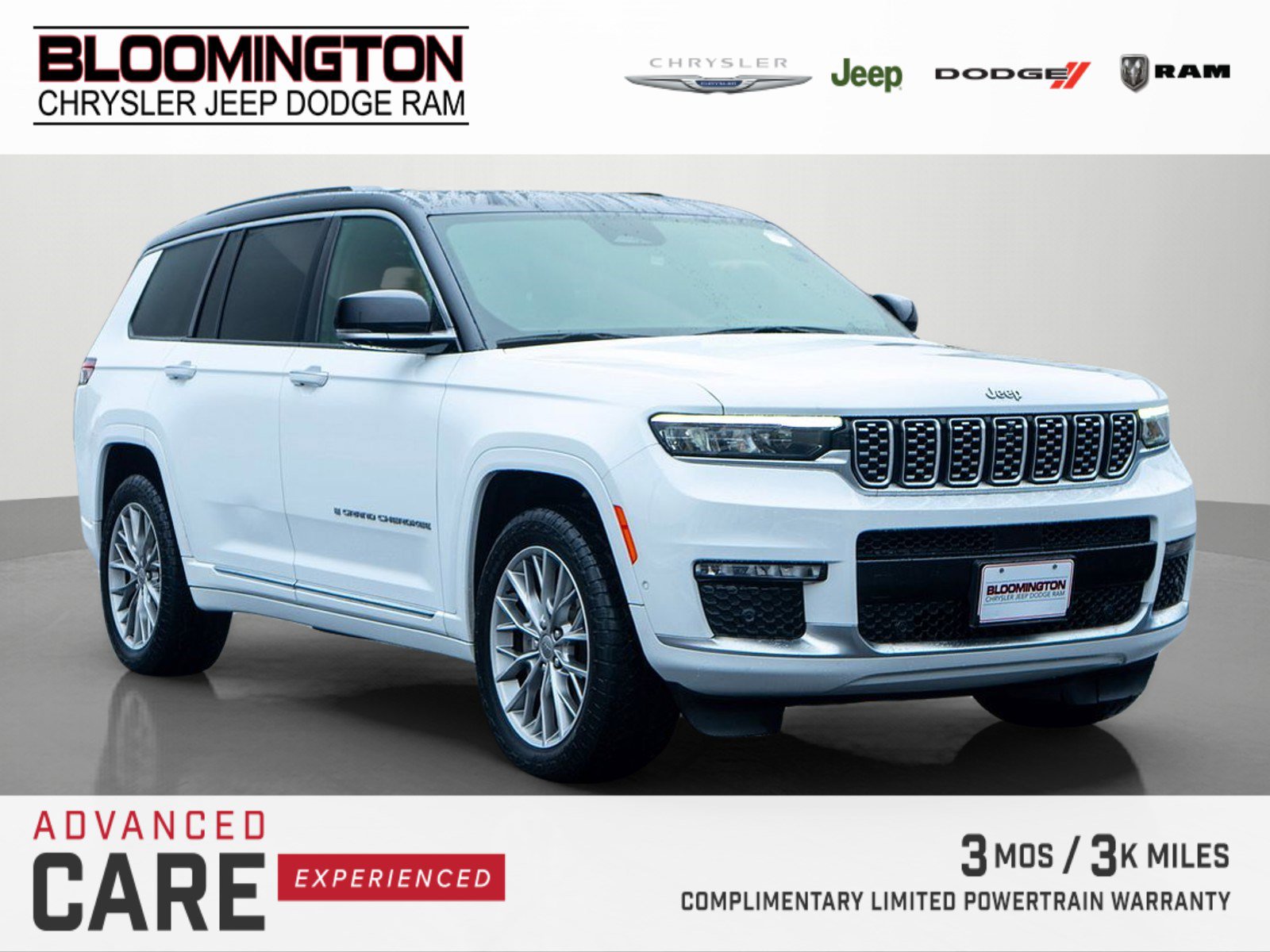 Used 2022 Jeep Grand Cherokee L Summit w/ Luxury Tech Group V