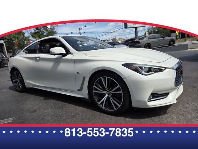 Used 2020 INFINITI Q60 3.0t Luxe w/ Essential Package image 1