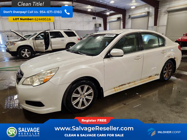 Used 2011 Subaru Legacy 2.5i Premium w/ All-Weather Pkg AWD/4WD image 1