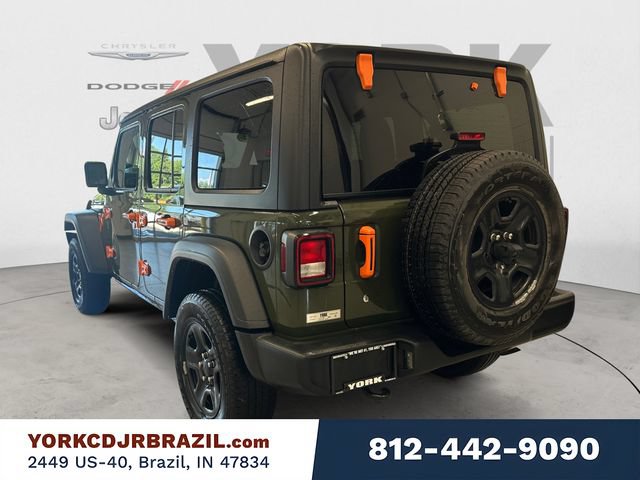 Used 2021 Jeep Wrangler Unlimited Sport AWD/4WD image 3