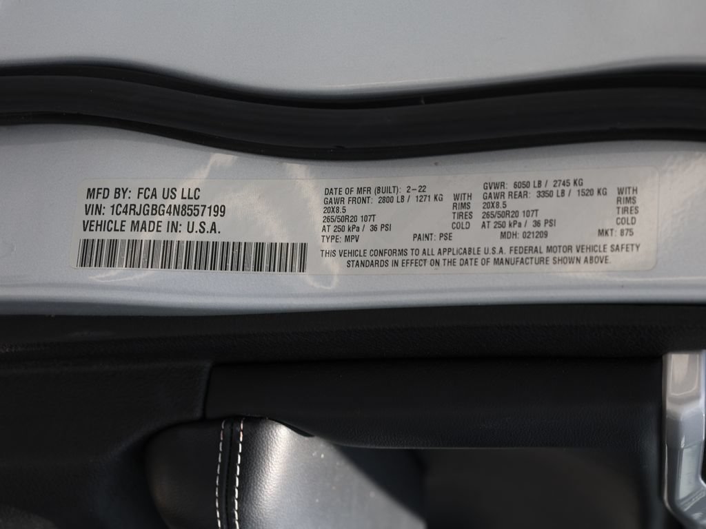 Used 2022 Jeep Grand Cherokee Limited RWD image 40