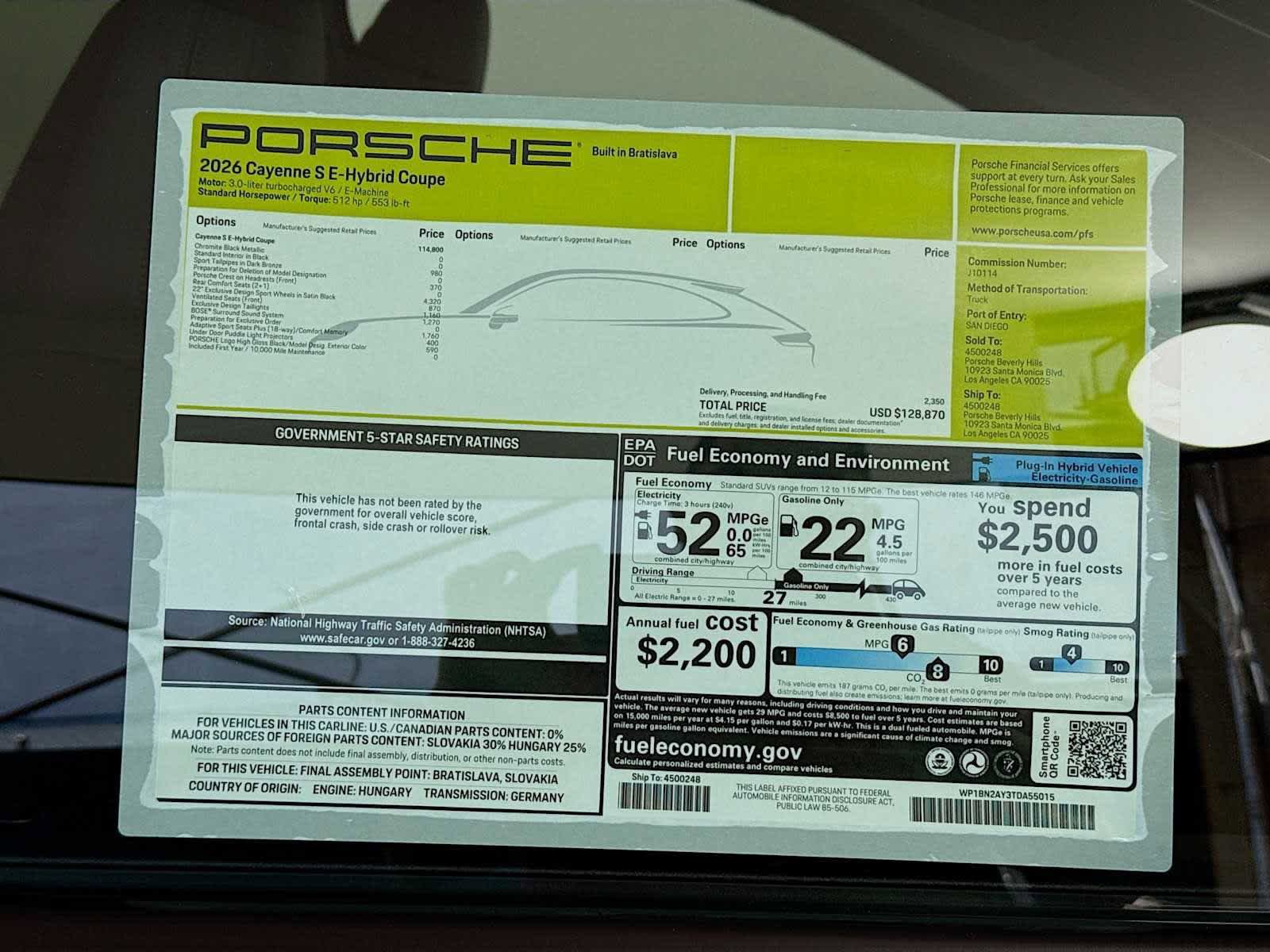 New 2026 Porsche Cayenne S AWD/4WD image 36