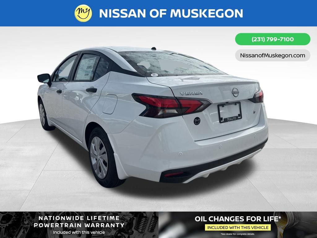 New 2025 Nissan Versa S w/ Trunk Package image 5