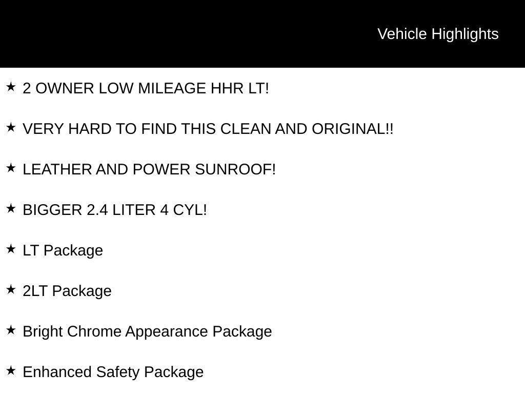 Used 2008 Chevrolet HHR LT FWD image 5