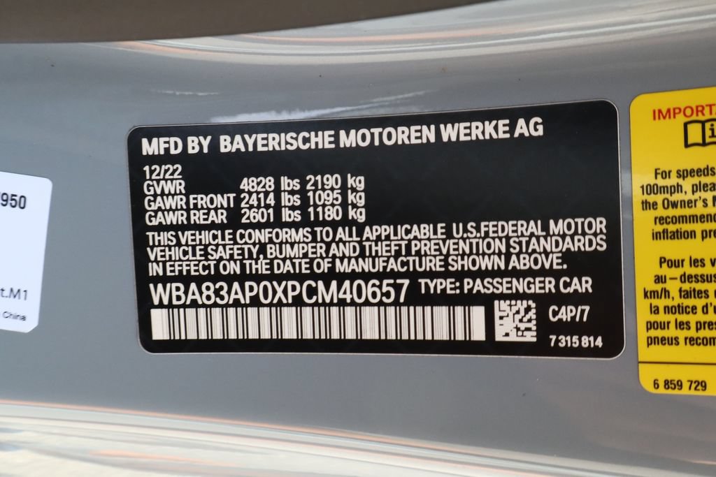 Used 2023 BMW M440i Coupe w/ Premium Package RWD image 36