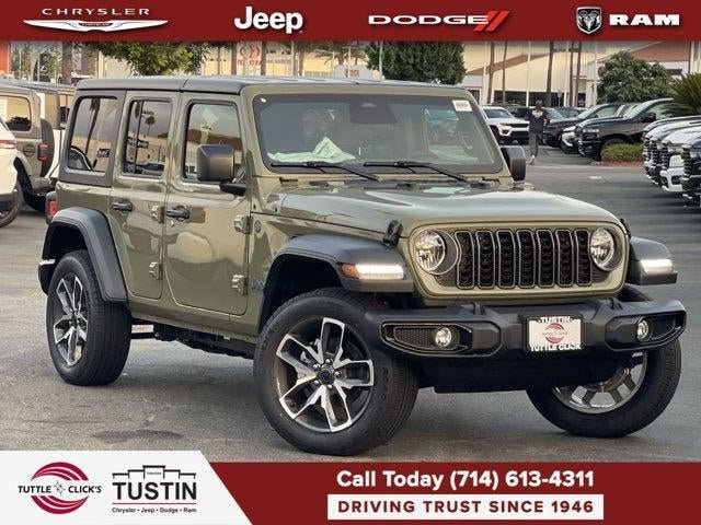 New 2025 Jeep Wrangler Unlimited Sport S 4xe w/ Technology Group AWD/4WD image 29