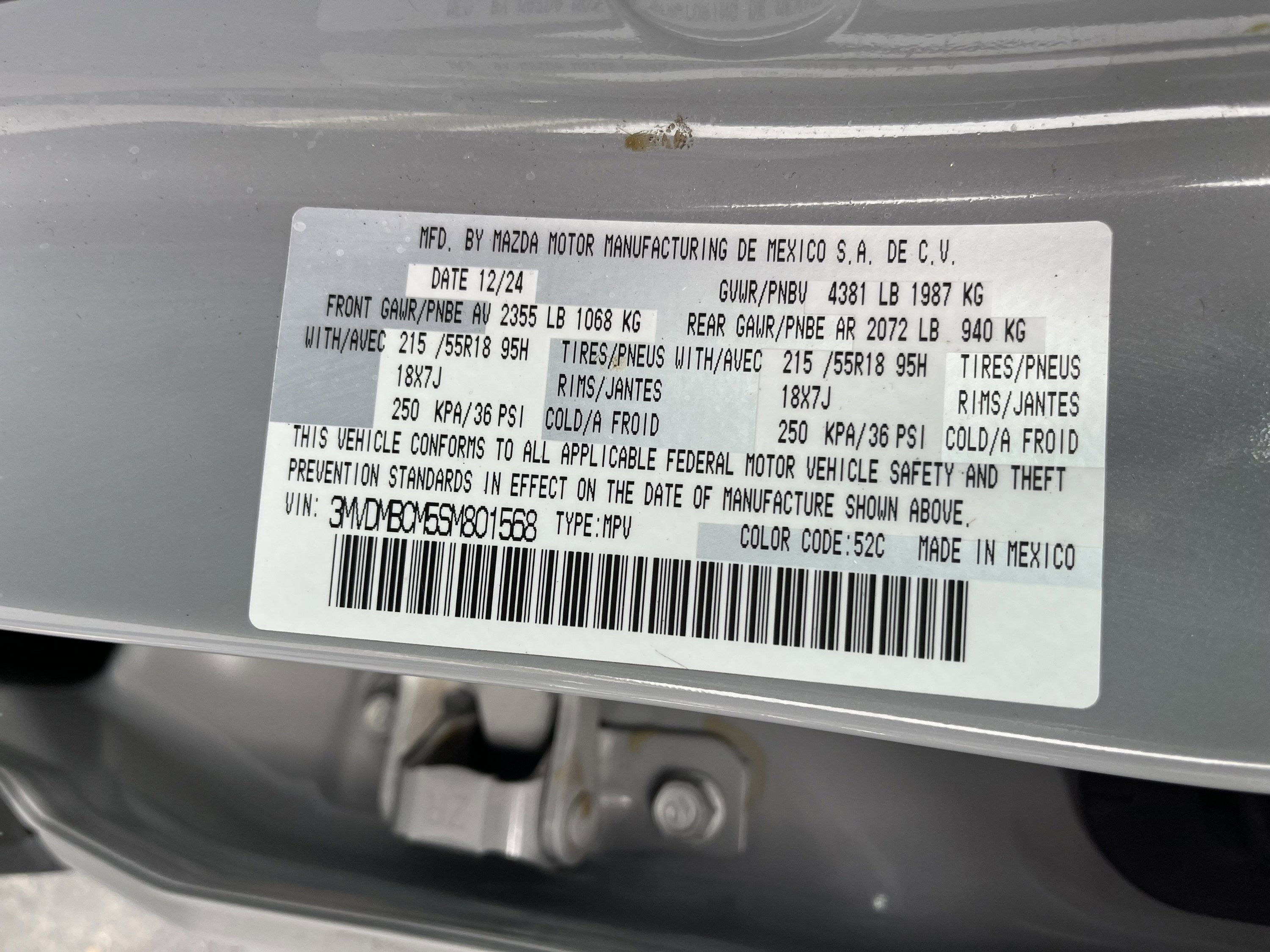 Used 2025 MAZDA CX-30 AWD 2.5 S w/ Preferred Package image 21