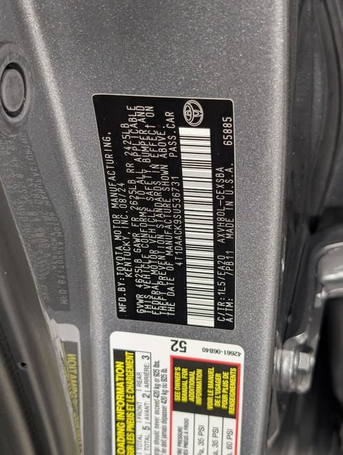Used 2025 Toyota Camry SE FWD image 34