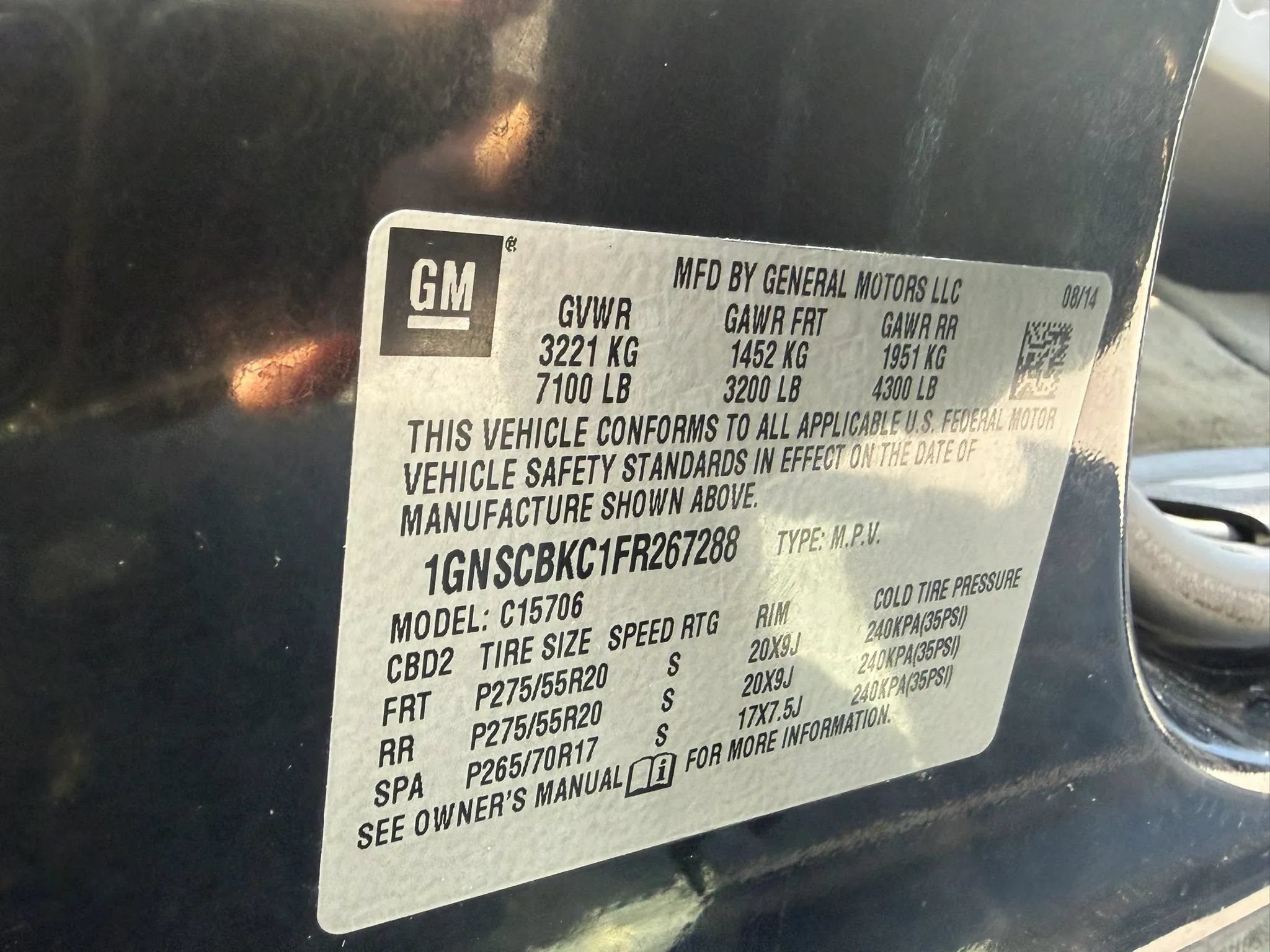 Used 2015 Chevrolet Tahoe LT RWD image 26