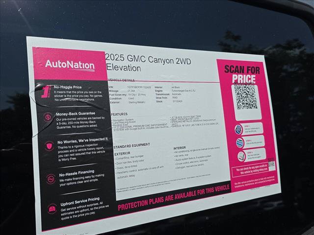 Used 2025 GMC Canyon Elevation RWD image 29