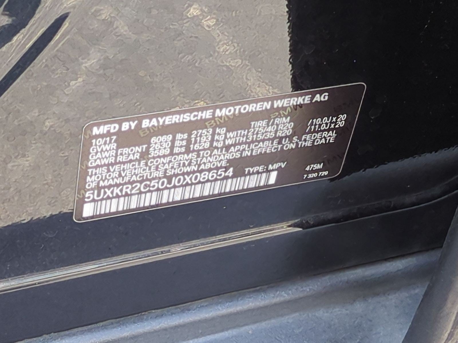 Used 2018 BMW X5 sDrive35i RWD image 35