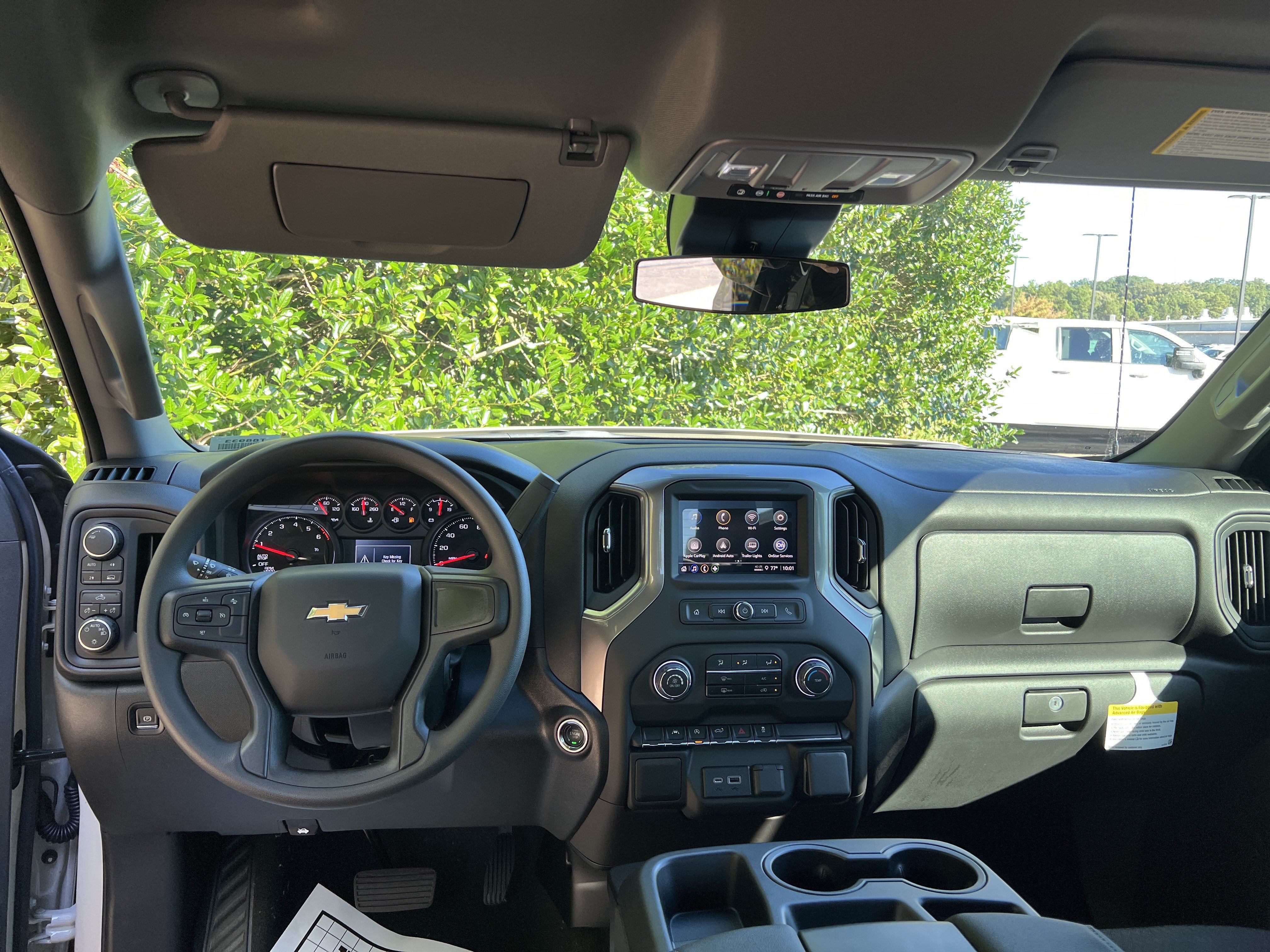 New 2026 Chevrolet Silverado 1500 Custom w/ Turbomax Blackout Package AWD/4WD image 32