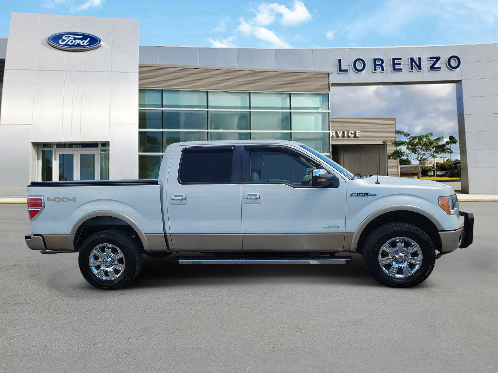 Used 2012 Ford F150 Lariat w/ Lariat Chrome Pkg AWD/4WD image 4