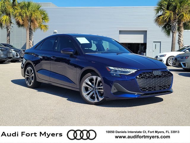 Certified 2025 Audi A3 2.0T Premium w/ Black Optic Package