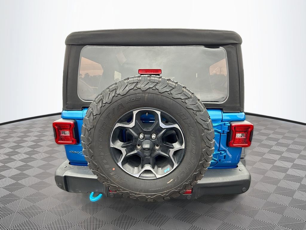 Used 2022 Jeep Wrangler Unlimited Rubicon 4xe w/ Steel Bumper Group image 7