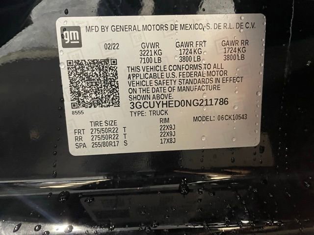 Used 2022 Chevrolet Silverado 1500 High Country image 36