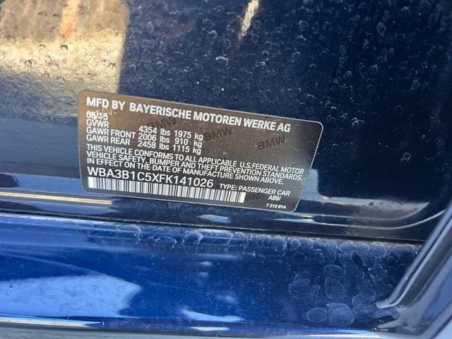 Used 2015 BMW 320i Sedan RWD image 37