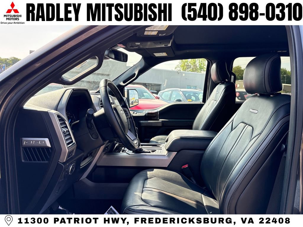 Used 2017 Ford F150 Platinum w/ Equipment Group 701A Luxury RWD image 3