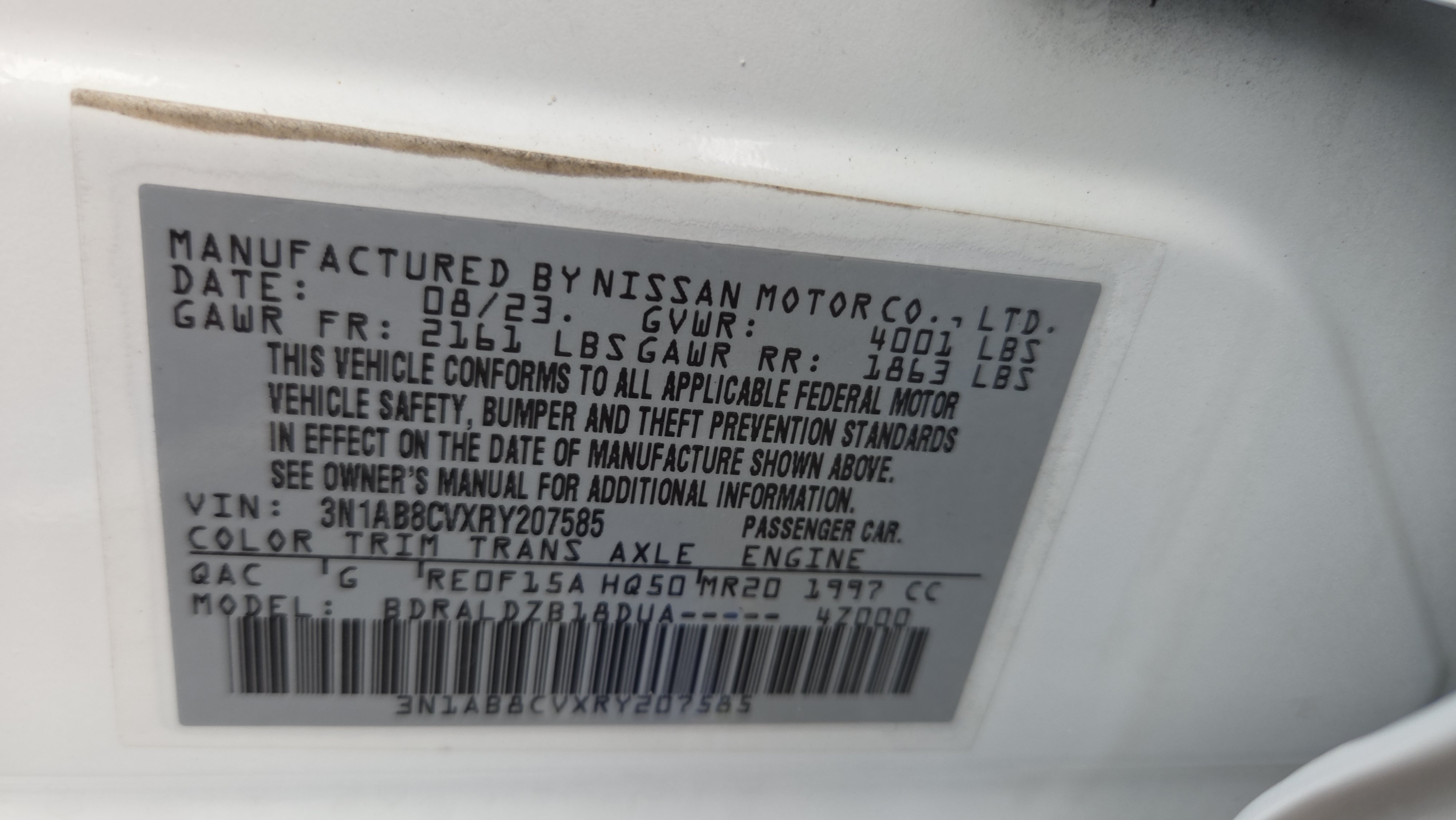 Used 2024 Nissan Sentra SV FWD image 20