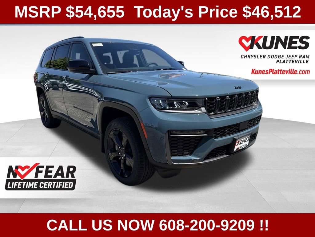 New 2026 Jeep Grand Cherokee L Limited w/ Limited Altitude Package