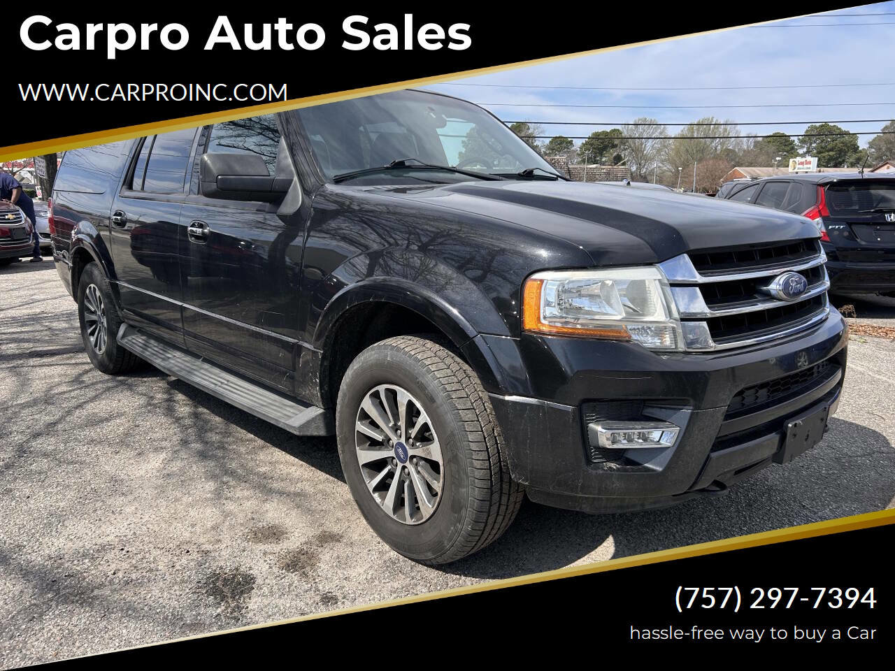Used 2015 Ford Expedition EL XLT w/ Equipment Group 202A image 1