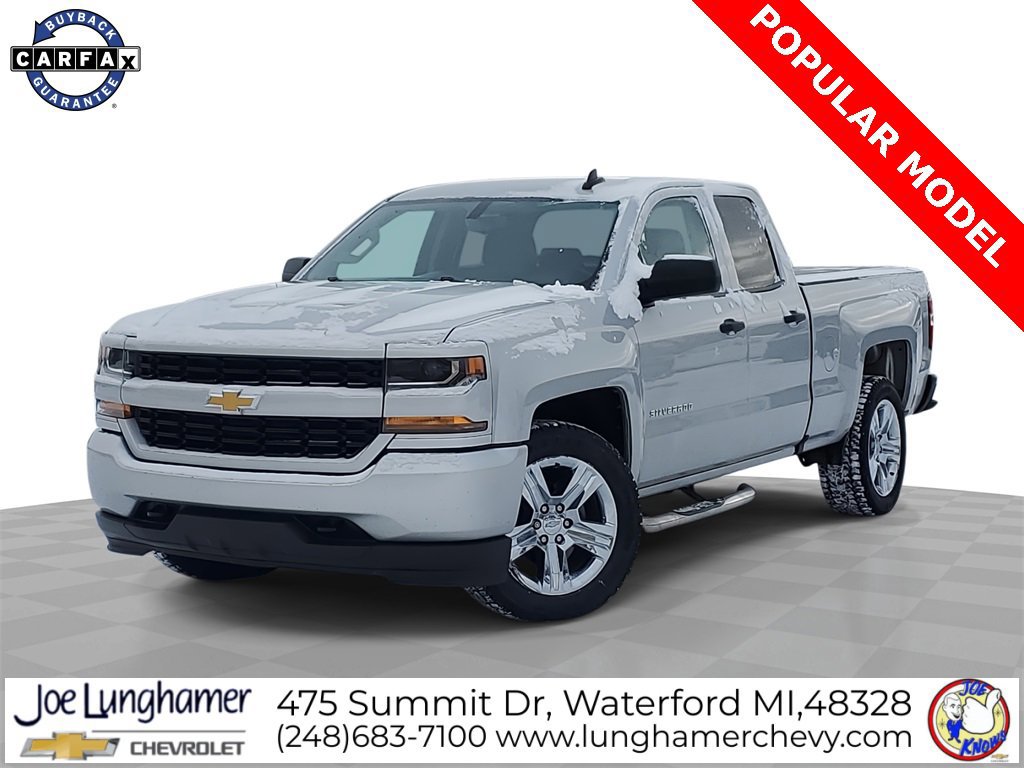 Used 2018 Chevrolet Silverado 1500 Custom w/ Custom Value Package
