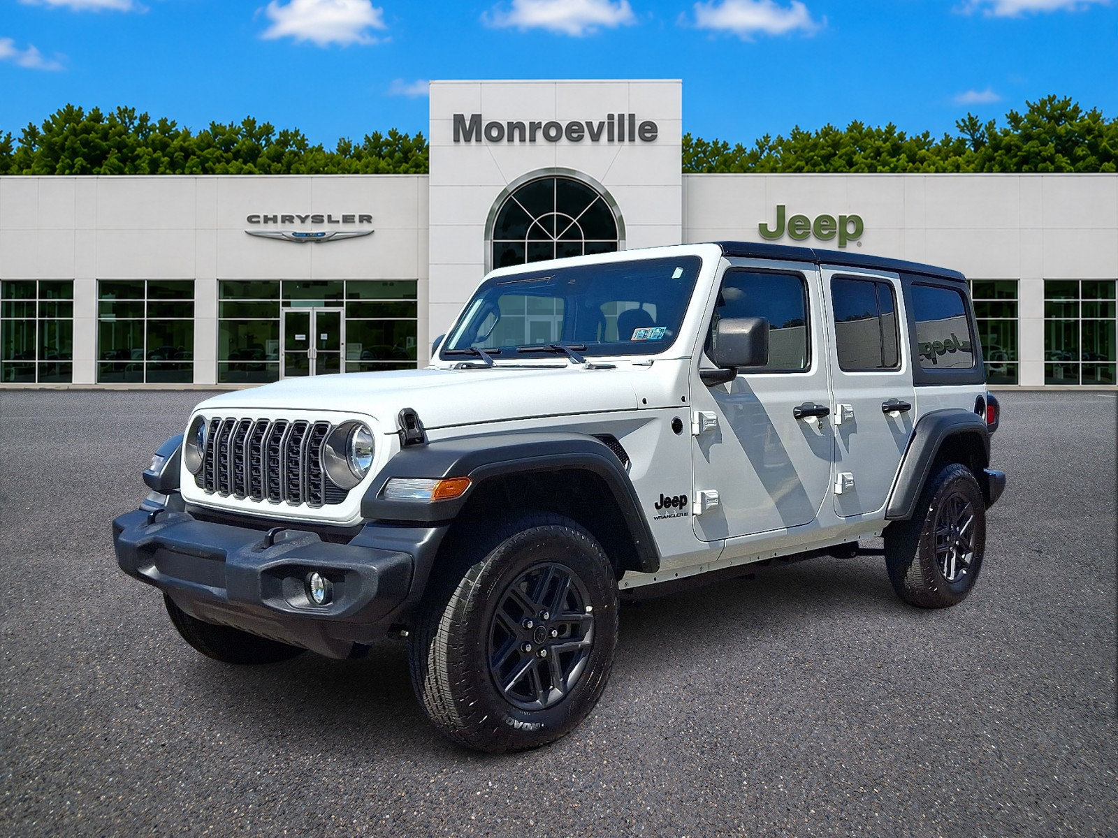 Certified 2025 Jeep Wrangler Unlimited Sport