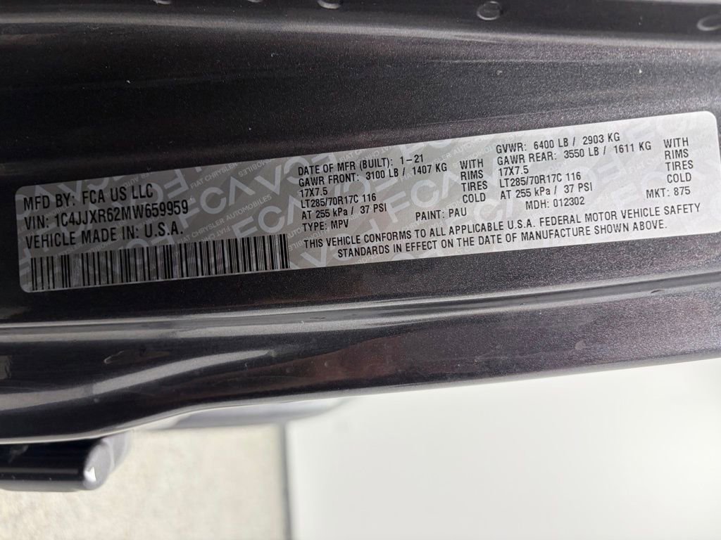 Used 2021 Jeep Wrangler Unlimited Rubicon 4xe w/ Steel Bumper Group image 51