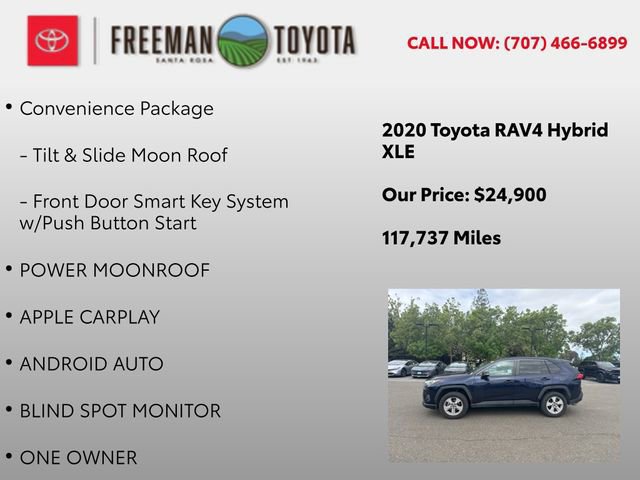 Used 2020 Toyota RAV4 XLE w/ Convenience Package AWD/4WD image 5