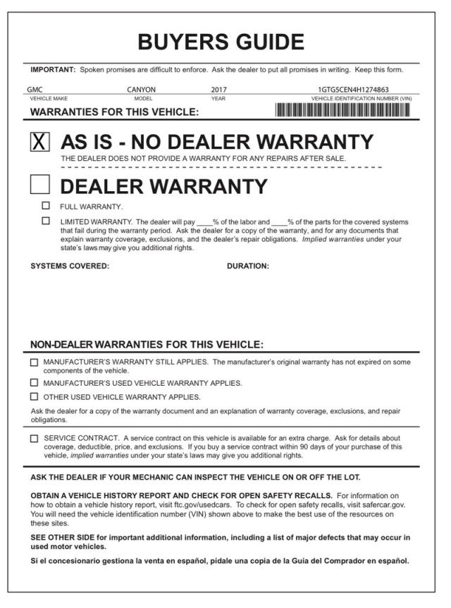 Used 2017 GMC Canyon SLE w/ SLE Convenience Package image 29