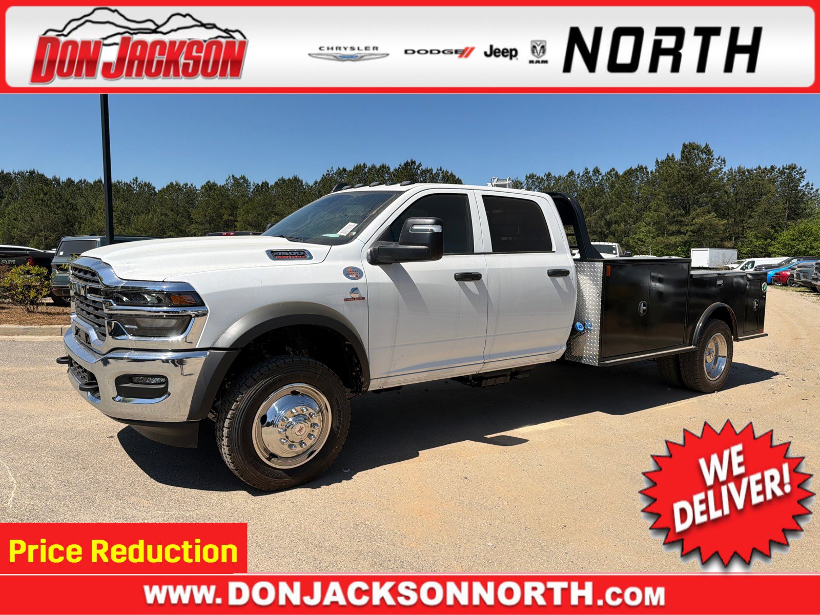 New 2026 RAM 4500 Tradesman w/ Chrome Appearance Group