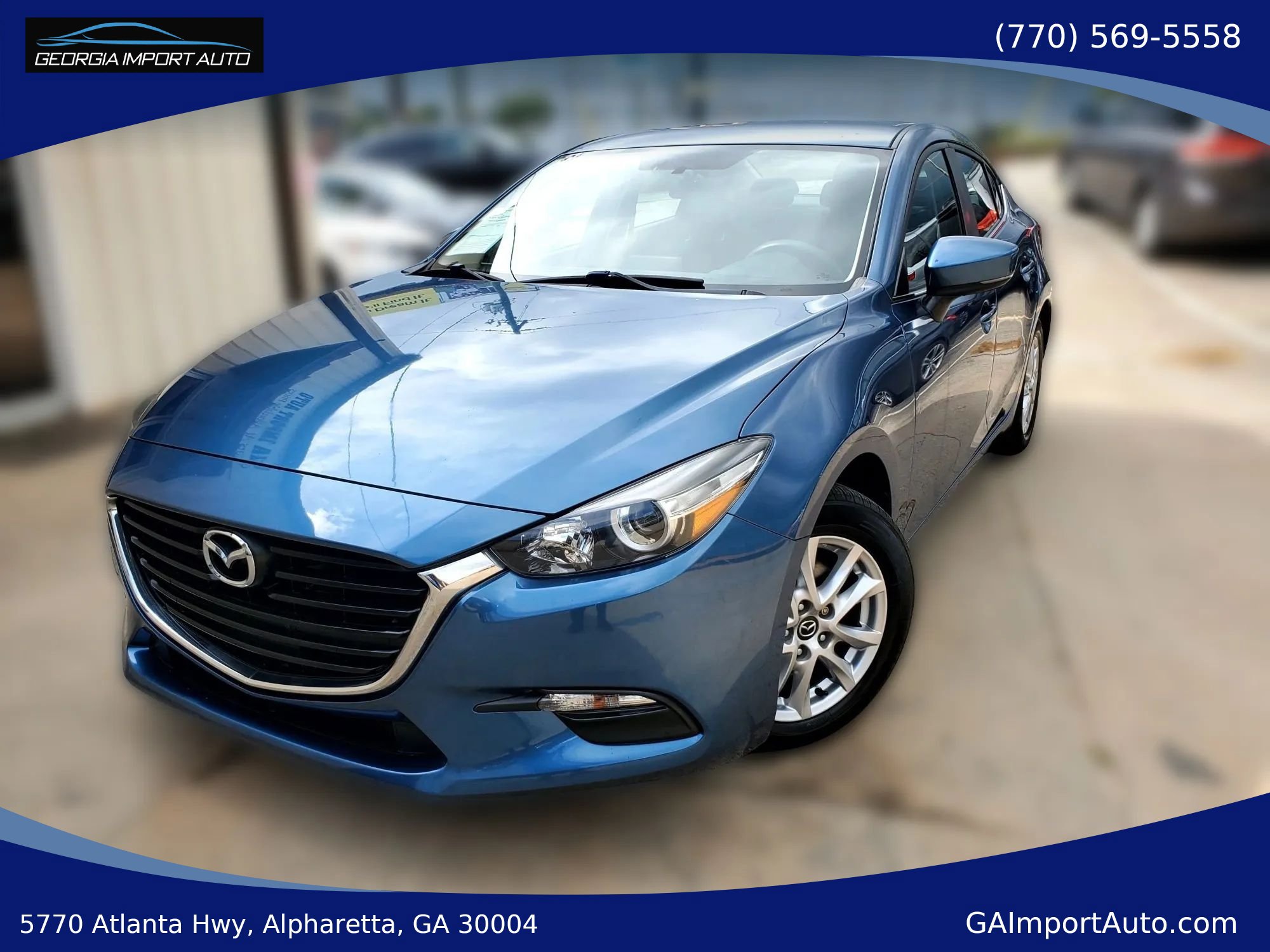 Used 2017 MAZDA MAZDA3 Sport w/ Preferred Equipment Package
