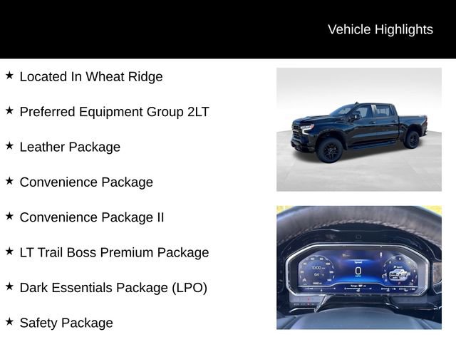 Certified 2024 Chevrolet Silverado 1500 LT Trail Boss w/ LT Trail Boss Premium Package image 8