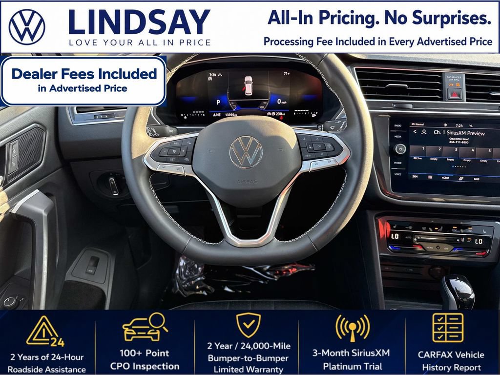 Certified 2024 Volkswagen Tiguan SE AWD/4WD image 14