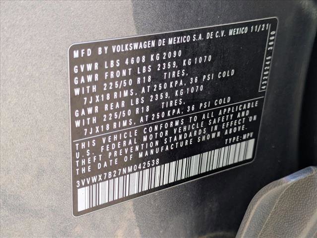 Used 2022 Volkswagen Taos SE image 24