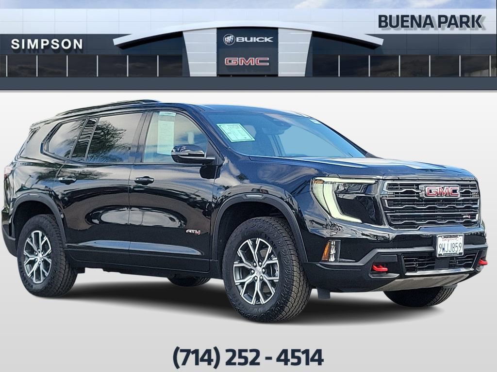 Used 2026 GMC Acadia AT4 w/ Luxury Package