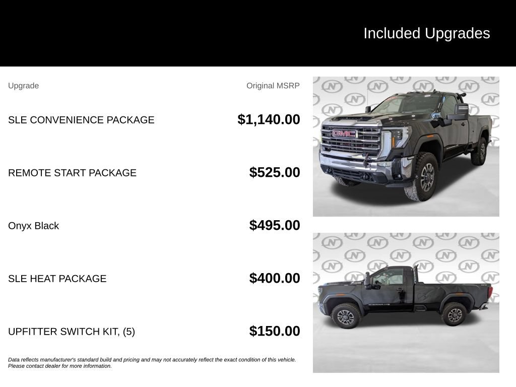 Used 2024 GMC Sierra 3500 SLE w/ SLE Convenience Package AWD/4WD image 3
