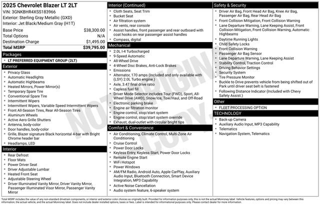 Certified 2025 Chevrolet Blazer LT image 4