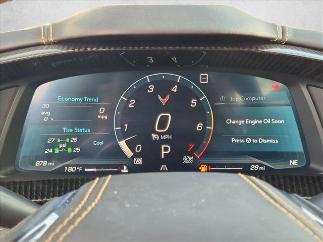 Certified 2020 Chevrolet Corvette Stingray Premium Cpe w/ 3LT Preferred Equipment Group RWD image 11