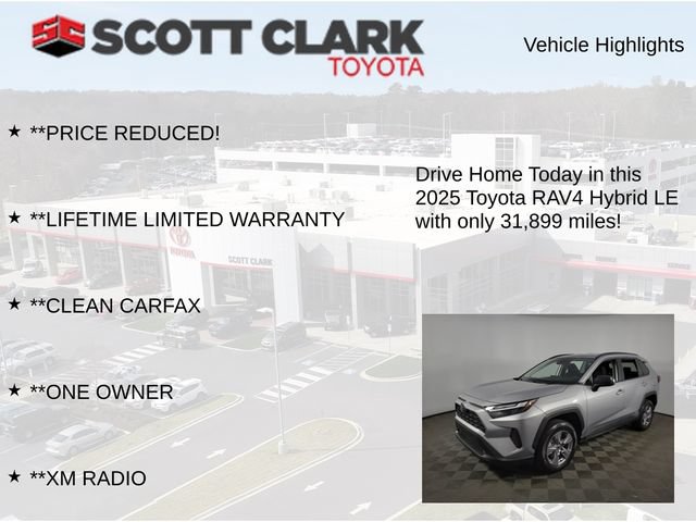 Used 2025 Toyota RAV4 LE AWD/4WD image 12