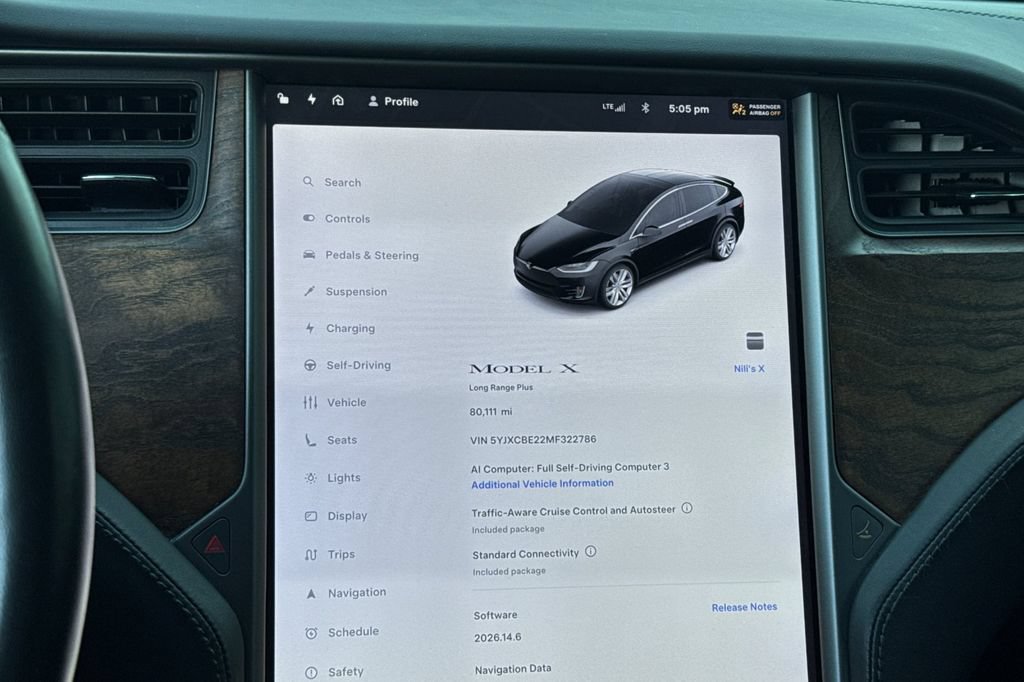 Used 2021 Tesla Model X Long Range AWD/4WD image 29