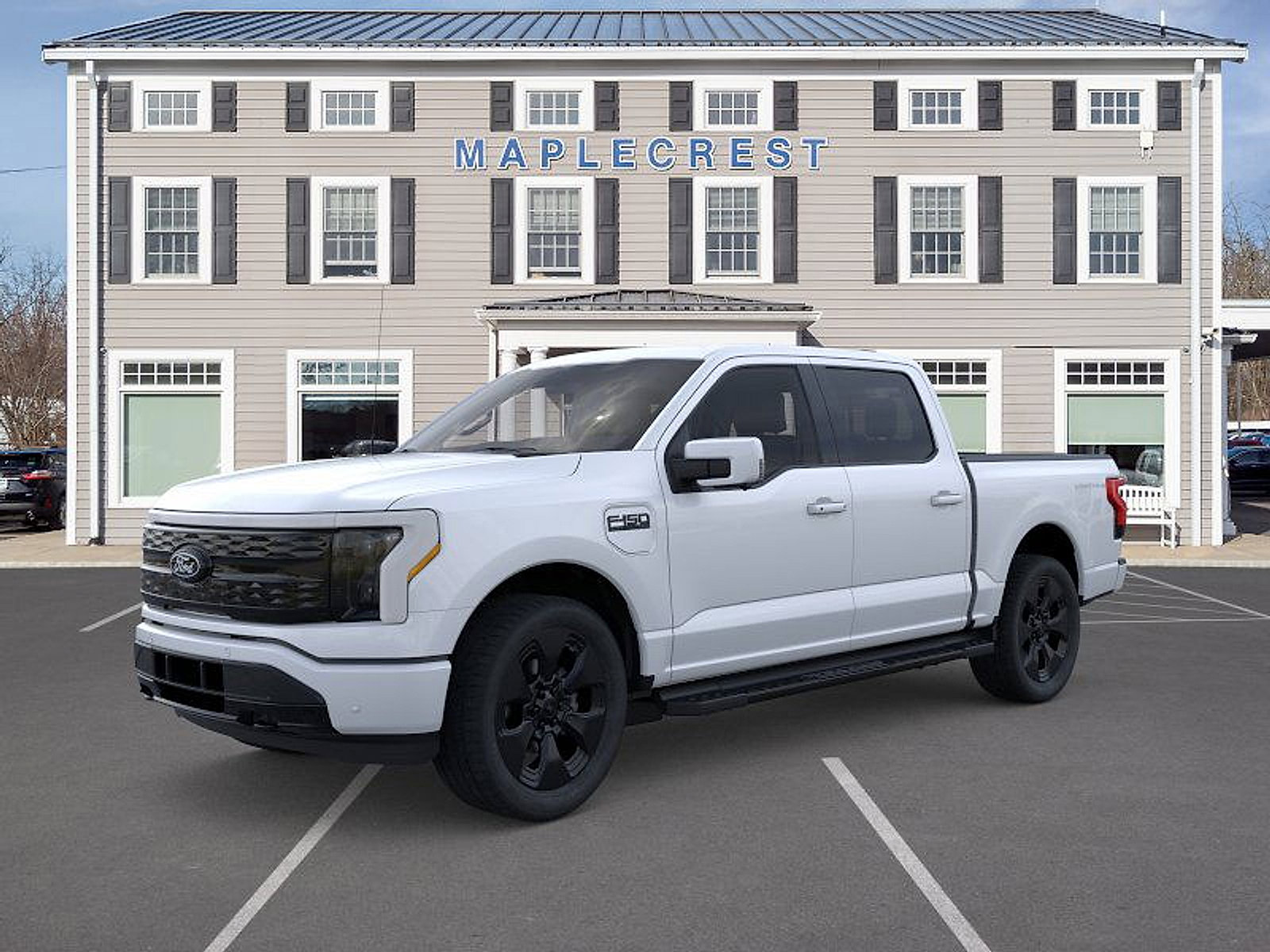 New 2025 Ford F150 Lightning Platinum w/ Dark Elements Package
