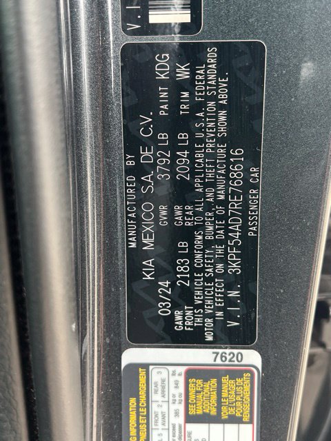 Used 2024 Kia Forte GT-Line w/ GT-Line Premium Package FWD image 39