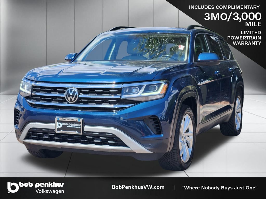 Used 2021 Volkswagen Atlas SE AWD/4WD image 22