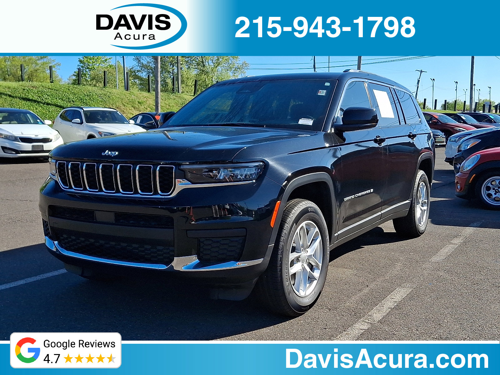 Used 2025 Jeep Grand Cherokee L Laredo w/ Luxury Tech Group I AWD/4WD image 1