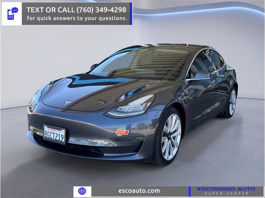 Used 2018 Tesla Model 3 Long Range AWD/4WD image 1