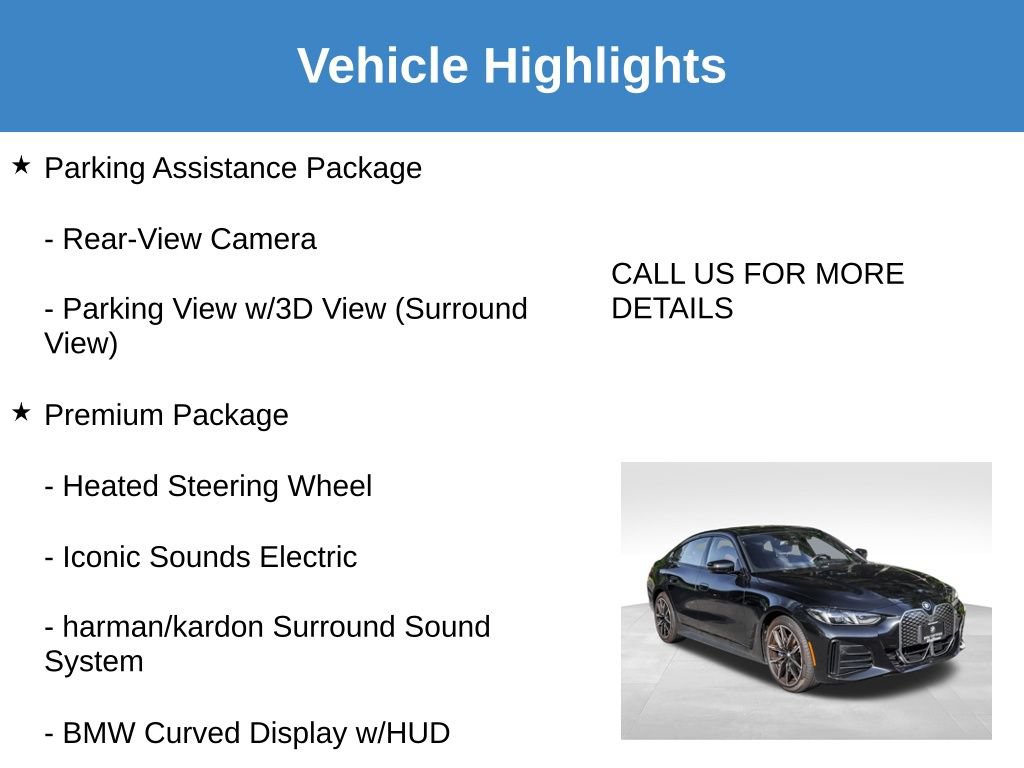 Used 2025 BMW i4 xDrive40i w/ M Sport Package AWD/4WD image 15